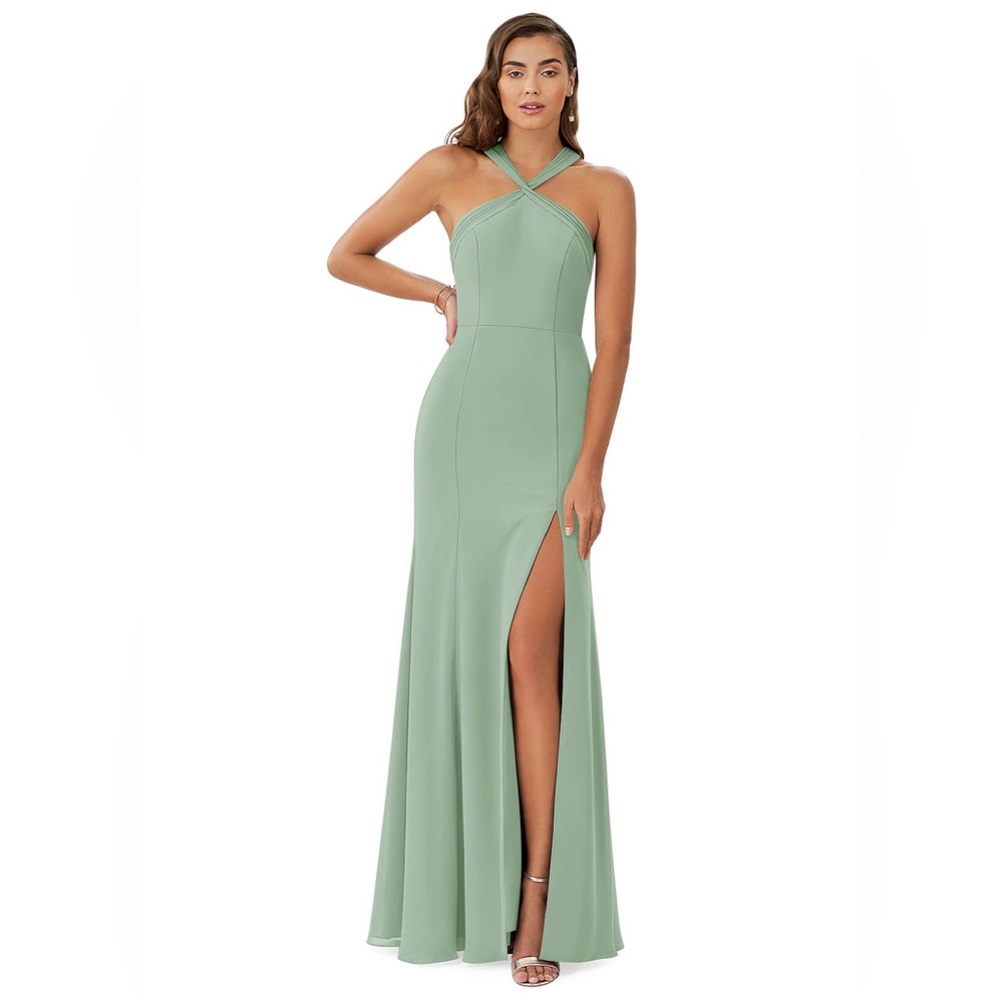 Azazie Rue dress in Agave